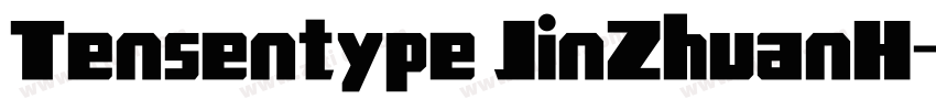 Tensentype JinZhuanH字体转换